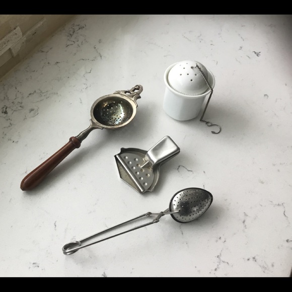 4 Vintage Antique Tea Things - Picture 10 of 14